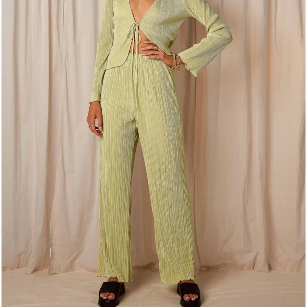 Peppermayo 90s Muse Pants - Sage, Size 6